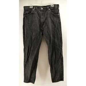 VTG‎ Levis 550 Jeans Men 36x30 Black Orange Tab USA 90s Relaxed Fit Tapered Leg